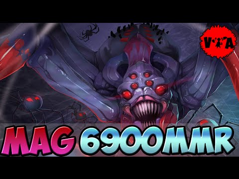 Dota 2 - Mag 6900 MMR Plays Broodmother vol #1 - Ranked Match