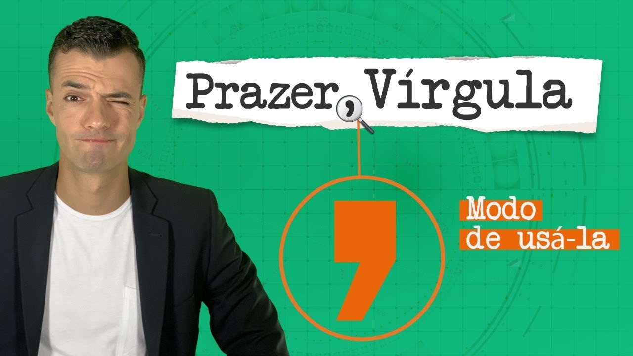 VÍRGULA: aprenda a usar o bendito sinal | Diogo Arrais | Coluna 'Prazer, Arrais'
