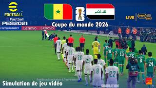 PES 2021 : Sénégal vs Irak | Simulation et pronostic de la Coupe du Monde 26 - Gameplay PC PES 2021 : Sénégal vs Irak | Simulation et pronostic de la Coupe du Monde 26 - Gameplay PC