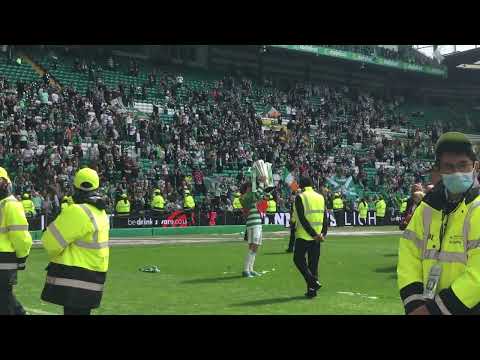 JOTA with league TROPHY! | Celtic 6-0 Motherwell