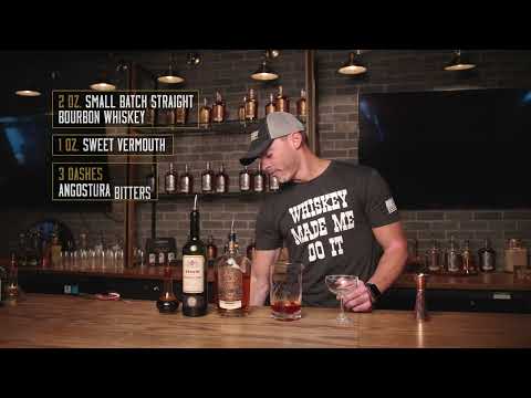 Manhattan Recipe with Horse Soldier Bourbon