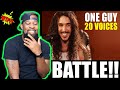 One Guy, 20 Voices (Michael Jackson, Post Malone, Roomie) REACTION