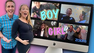 Virtual Gender Reveal Party OFFICIAL 💻👶🍼