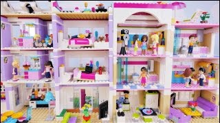 Domówka W Nowych Domach Bajka Po Polsku Z Klockami Lego Friends