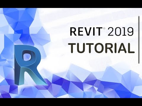 Autodesk Revit 2019 - Tutorial for Beginners [+General Overview]