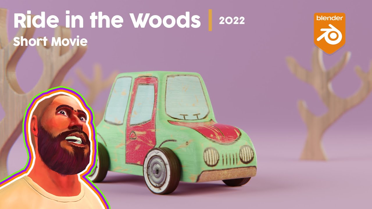 Wooden Toy Car 3D Model