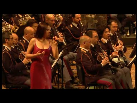 Astor Piazzolla:"Milonga de la Anunciacion" - Federica Caseti Balucani -Banda della Polizia di Stato