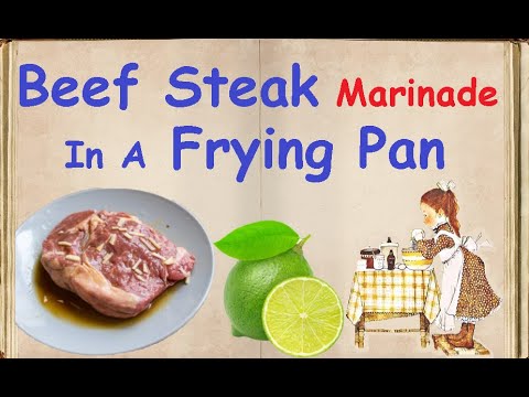 Beef Steak Marinade In A Frying Pan / Book of recipes / Bon Appetit