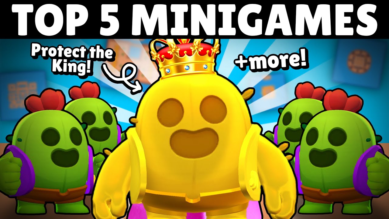 The 5 BEST Minigames You Must Try in Brawl Stars!
