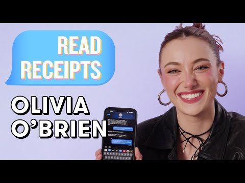 Singer Olivia O'Brien Admits She's NEVER Been In Love | Read Receipts | Seventeen