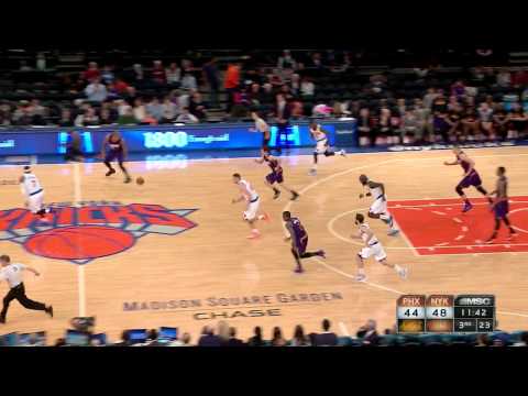 P.J. Tucker Highlights Suns vs. Knicks 12.20.2014 - 3 Points, 3 Assists