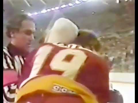 Top-10 NHL fights 1984/1985