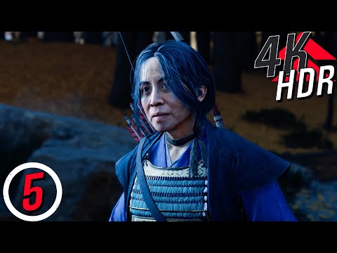 [4K HDR] Ghost of Tsushima (100%, Platinum, Hard)  Walkthrough part 5 - The Tale of Lady Masako