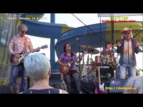 ŽLUTÝ PES - Indiánská dýmka míru  Třebíč - Polanka 15 .6. 2018 (2)