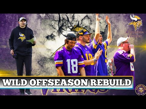 VIKINGS FANS ARE LOSING THEIR MINDS OVER THIS WILD OFFSEASON REBUILD PLAN