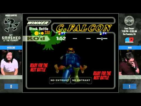Get Smashed at the Foundry #80 - Winner Quarters: Weedlord (C. Falcon) vs NMW (C. Falcon)