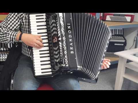 Klangprobe Akkordeon Brandoni Mod. 148 King Cassotto
