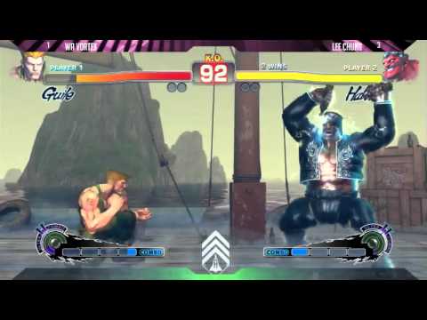 WA Vortex VS. PIE Lee Chung - FT5 - SSF4 AE:2012 - @airjuggle