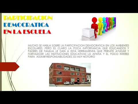 la democracia en la escuela