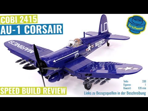 COBI 2415 - AU-1 Corsair - Speed Build Review