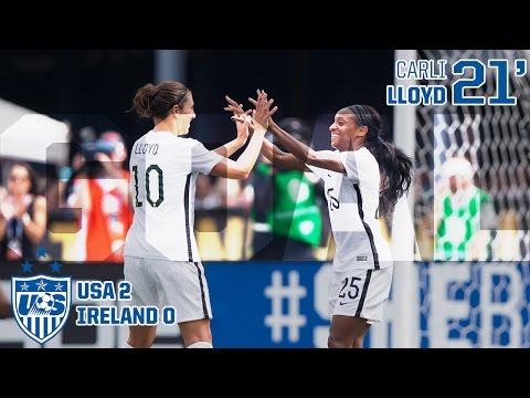 WNT vs. Republic of Ireland: Carli Lloyd Second Goal - Jan. 23, 2016