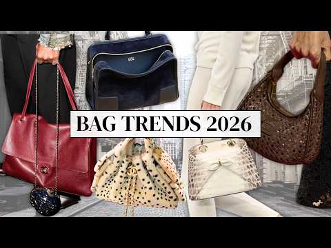 These 7 HANDBAG TRENDS Will Be EVERYWHERE in 2026 👀 (what to style IRL this year!)