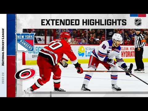 New York Rangers vs. Carolina Hurricanes Mar 23, 2023 HIGHLIGHTS