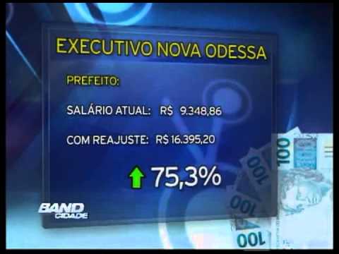 Band Cidade Campinas - protesto salários Nova Odessa - 15 12 2012