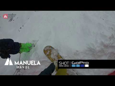 GoPro run Manuela Mandl - 3rd - FWT18 Xtreme Verbier Switzerland