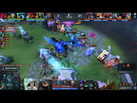 PSG.LGD set New Record of shortest DPC game with 15 min stomp of OFC