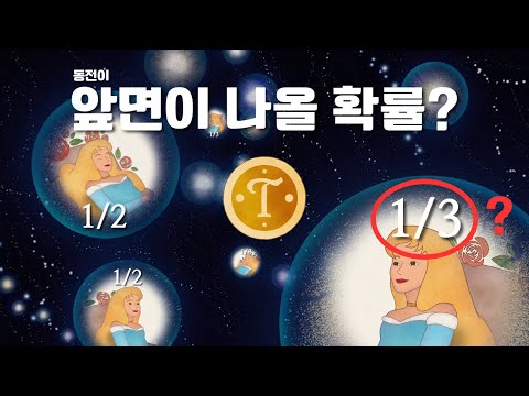 동전의 앞면이 나올 확률이 1/3이라는 사람들