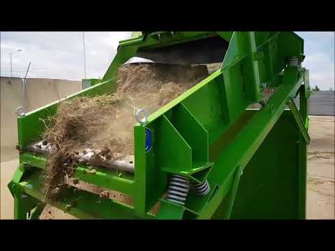 TRASERSCREEN DB-25 - Mobile & Kompakte Mini # FLACHDECK # SIEBANLAGE # RÜTTELSIEB