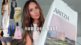 The Perfect Summer Wardrobe Aritzia Try-On Haul
