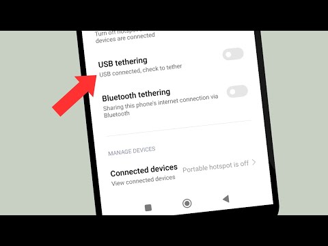 Redmi mobile usb tethering not working | Redmi usb connect | Redmi mobile usb tethering settings
