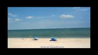 preview picture of video 'Арабатская стрелка: какой пляж и море'