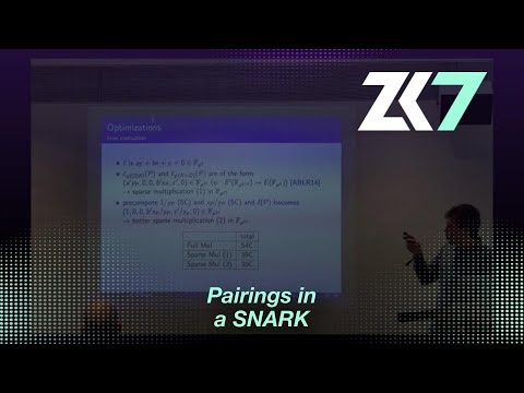 ZK7: Pairings in a SNARK - Youssef El Housni - ConsenSys