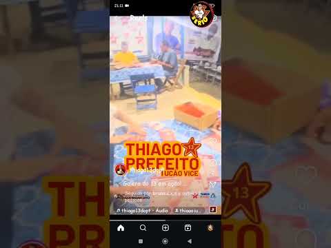 PRÉ CANDIDATO A PREFEITO THIAGO DO PT MOSTRA A TRABALHO EM EQUIPE.
