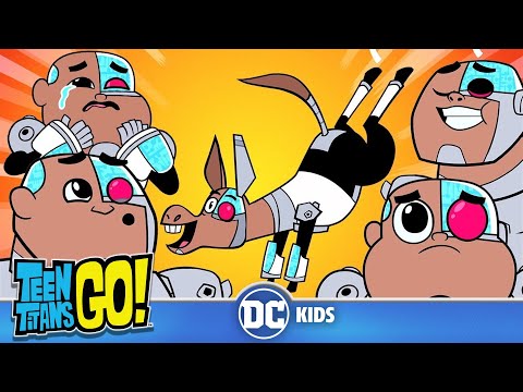 Teen Titans Go! | Adorable Cyborg | DC Kids