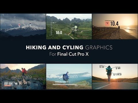 Apple Motion Template: Hiking and Cycling