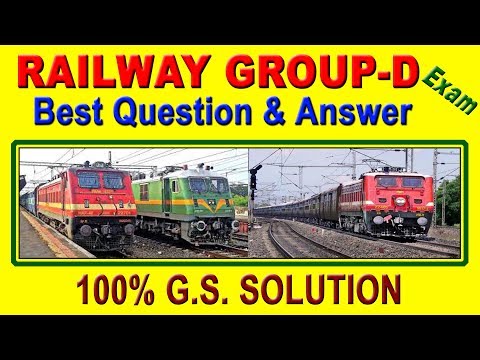 RAILWAY GROUP   D Best G S  Q&A Solution part 1 in Bengali