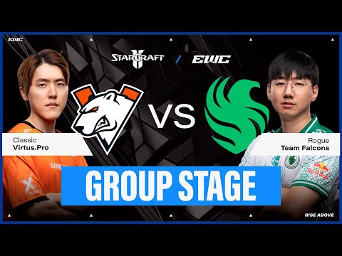 Classic vs. Rogue | StarCraft II at EWC 25 - Day 1 -  Group Stage