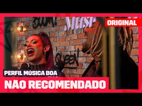Caio Prado, Grag Queen - Não Recomendado (Ao Vivo) | Perfil Música Boa | Música Multishow