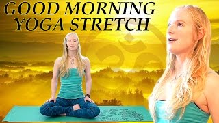 Good Morning Yoga Stretch For Beginners – 20 Minute Flexibility and Back Pain Relief Stretches