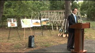preview picture of video 'Tuten Park Rebuild Groundbreaking Ceremony'