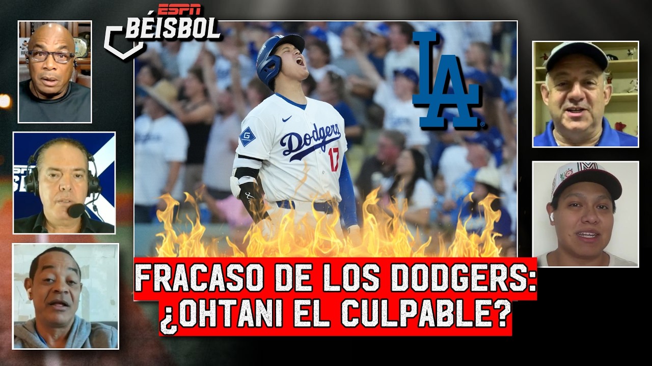 OHTANI es uno de los MÁXIMOS CULPABLES del FRACASO de DODGERS, pero no es el ÚNICO | ESPN Beisbol