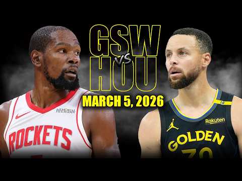 Golden State Warriors vs Houston Rockets Full Game Highlights – March 5, 2026 | NBA Season