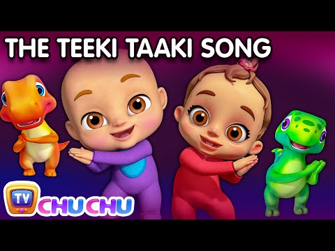 You put your right hand in - Teeki Taaki Action Song - Nursery Rhymes & Songs For Babies - ChuChu TV Video