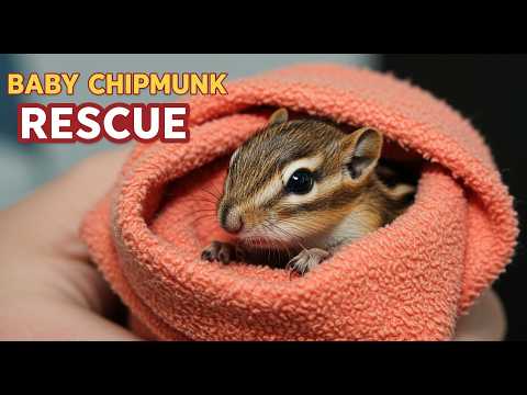 What to Feed a Baby Chipmunk (Step-by-Step Rescue Guide) #chipmunk #babychipmunk #animalsrescue