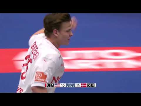 USA vs Denmark | Highlights | 28th IHF Men's World Championship, POL/SWE 2023