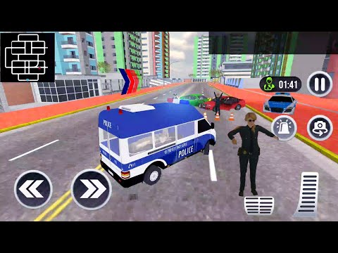 #Policeman Ambulance Rescue Doctor Simulator - Emergency VAN Drive - Android Gameplay#